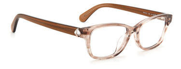 Premium Women Kate Spade Eyeglasses: Kenley / F - Beige(2) - SpecSMART Eye Clinic (Diagonal View)